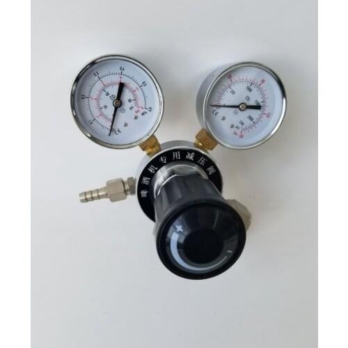 Free shipping One outlet CO2 regulator for beer kegerator accessories with w21.8 connector size
