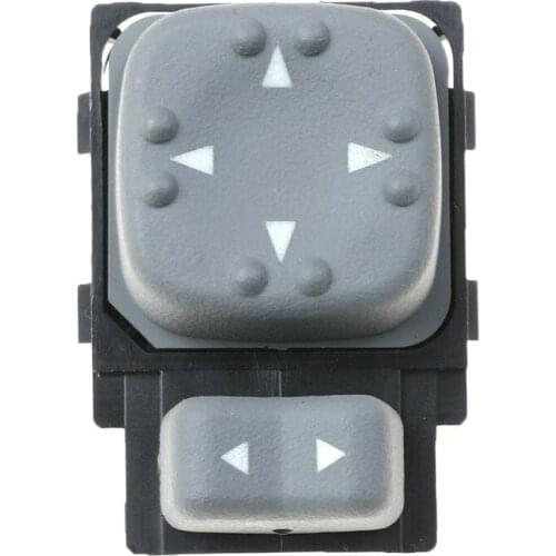 Rear Mirror Control Adjuster Switch Knob Rearview Mirror Switch for GMC Jimmy S-15 98-01 Sonoma 98-04 15013100