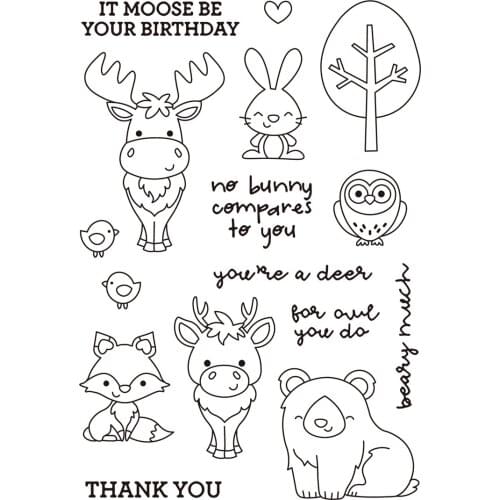 Christmas Transparent Clear stamps and metal cutting dies DIY Silicone Seals Scrapbooking