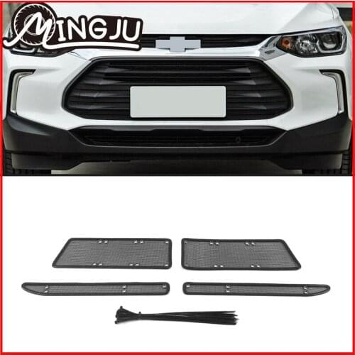 For Chevrolet Tracker 2019 2020 Car Accessories Front Grille Insert Net Anti-insect Dust Garbage Stainless Inner Cover Mesh