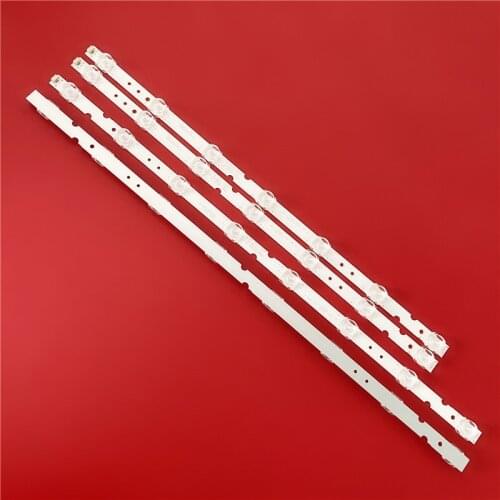 4 PCS/set LED Backlight strip For THOMSON 55UD6406X1 55UD6406 TCL 55S423 55S421 GIC55LB112 3030F2.1D GIC55LB111