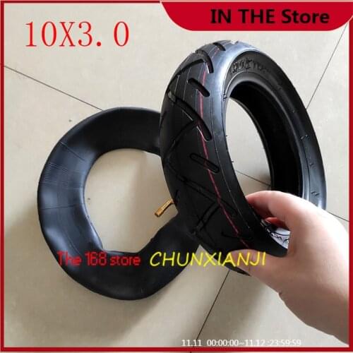 2pcs 10x3.0 Inner and Outer Trye for KUGOO M4 PRO Electric Scooter 10inch Folding Electric Scooter Wheel Tire 10*3.0