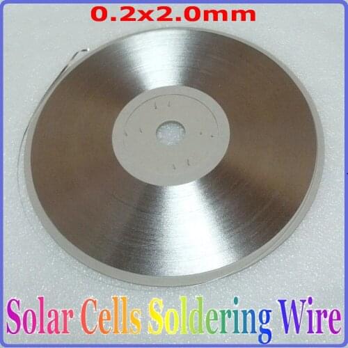 484 feet Tabbing Wire 0.2x2.0mm PV Ribbon for DIY Mono Poly solar cells panels soldering, Sunpower Solar Cells Interconnect Wire