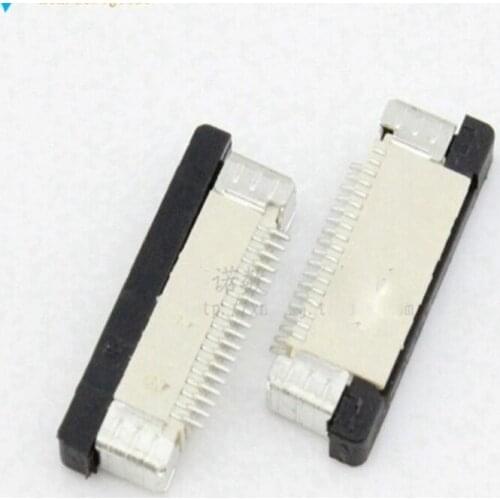 50PCS/Lot FFC/FPC Flat Cable Connector 0.5mm 18Pin 18P Up Link socket