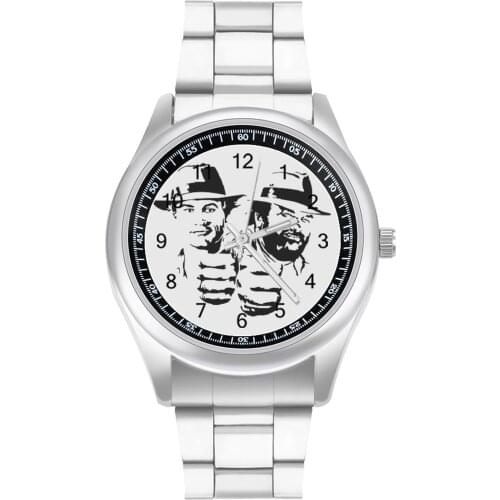 Bud Spencer Quartz Watch Design Cute Wrist Watch Steel Good Quality Fishing Teens Wristwatch