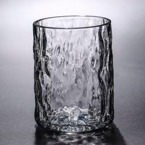 European Reusable Transparent Glass Cup Simple Coffee Mug Whiskey Drinkware Wine Tea Cup Set Vasos De Vidrio Home Garden BJ50BL