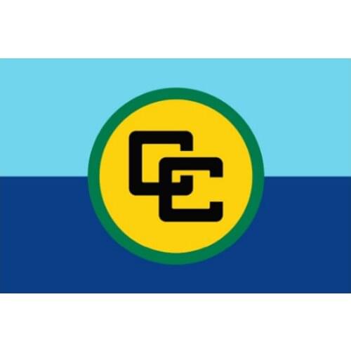 90x150cm CARICOM Single Market and Economy flag