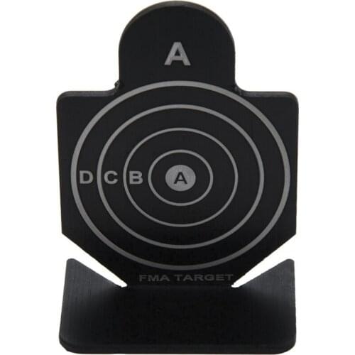 6Pcs Ab Brave Warrior Metal Targets Set Outdoor Aeg Gbb Airsoft Trigger Time Practice Nock Down Target