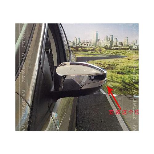 FOR FORD ESCAPE KUGA 2013 EXTERIOR MIRROR CHROME COVER CAP REAR VIEW MIRROR TRIM