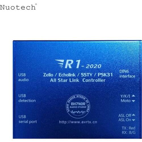 Nuotech R1-2020 ASL-Echolink-zello-YY Voice Interface Board USB Sound Card Version SSTV PSK31 AllStar Link Controller