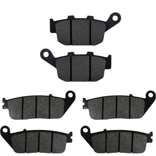 Motorcycle Front and Rear Brake Pads for HONDA VT 250 VT250 Spada 1988 1989 1990