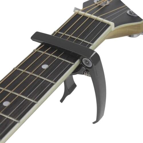Professional Ukulele Capo Zinc Alloy Guitar Capo Multi-functional Tuning Clamp Musical Instrument Guitar Parts & Accessories