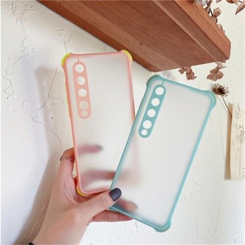 For Xiaomi Redmi Note 10 Pro Max 10S 9 9S 8 8T 7 K20 K40 Mi 11 10T Lite 9T Poco M3 X3 Shockproof Matte Case Silicone Cover
