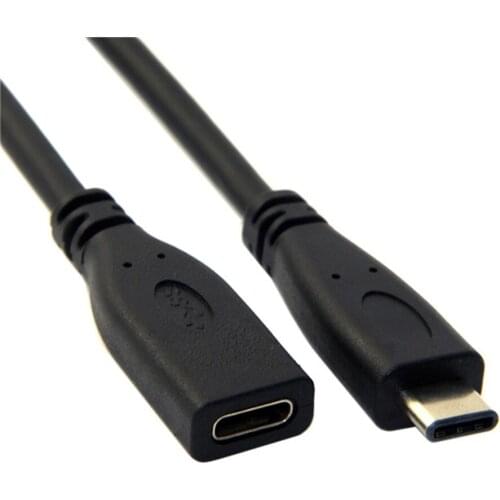 20cm 50cm 100cm 200cm USB3.1 USB C extension cable type-c male to female extension cable for Macbook laptop tablet