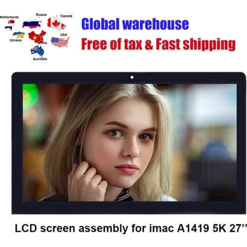 LCD Screen Assembly Retina Display for iMac 27inch A1419 5K LM270QQ1 SDB1 SDA2 SDC1 EMC2834 2806 3070