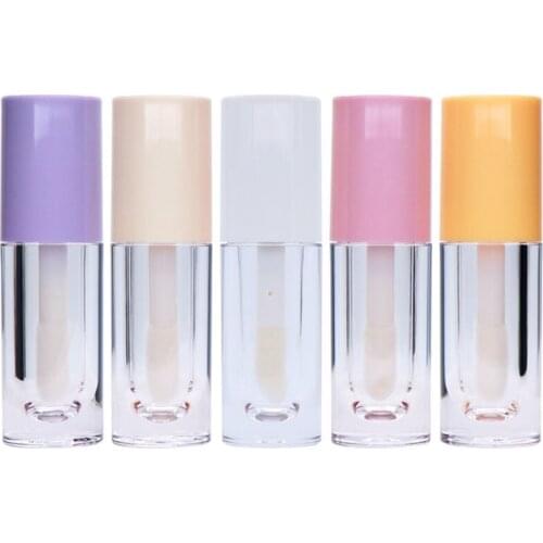 100pcs Lip Gloss Tubes with Wand Empty, 6.5ml Lip Gloss Bottles Lip Balm Containers x006