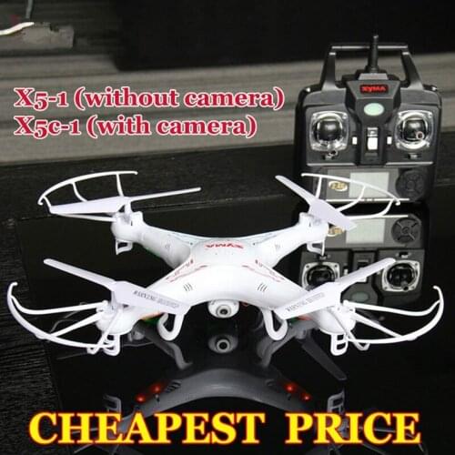 2018 RC X5C 2.4G 4CH 6-Axis Quadcopter Drone With Camera Upgrade Version