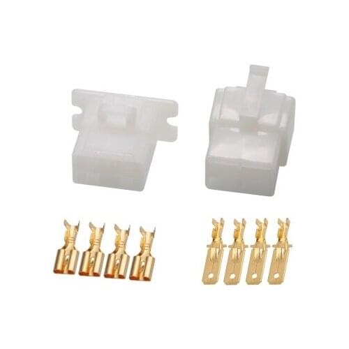 500 pcs/lot Auto connector DJ70413-6.3-11/DJ70413-6.3-21 Electrical Female Male motorcycle Connector Terminal