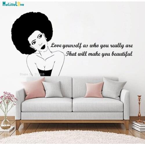 Africa Wall Decal Vinyl Stickers African Wild Pride Animals Home Interior Design Art Office Murals Women Handmade Murals YT1107