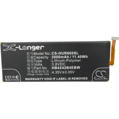 Cameron Sino 3000mAh battery for HUAWEI ATH-AL00 ATH-CL00 ATH-UL00 Che1-CL10 Che1-CL20 Glory Play 4X H60-L01 H60-L02 H60-L04