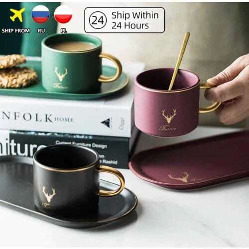 Кофейные чашки с блюдцами Appker China At AliExpress