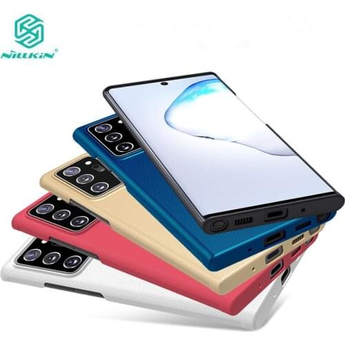 Nillkin Textured Carbon Hybrid Phone Case for Samsung Note 20 Synthetic Fiber Soft Frame Back Cover for Samsung Note 20 Ultra