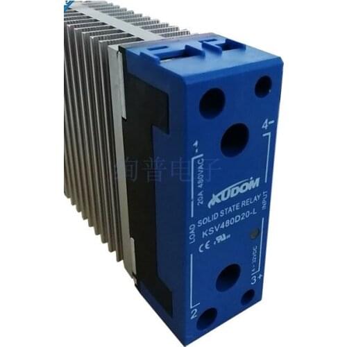 KSV480D20-L KUDOM KSV series 20A 480VAC solid state relay