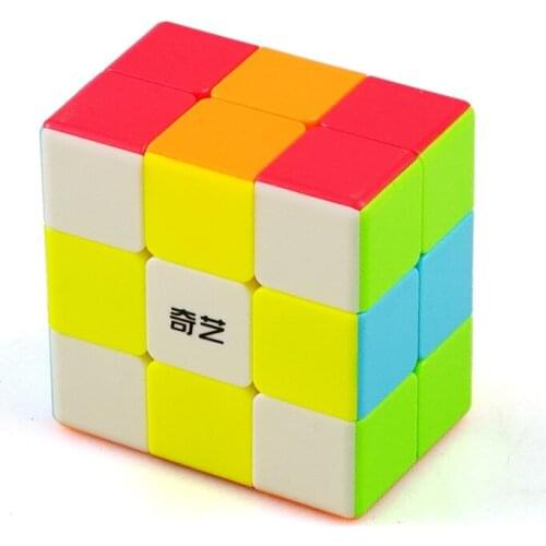 QiYi 2x3x3 Magic Cube Smooth Speed Exercise Brain Professional Game Cubes Adult Children Entertainment Toy Gift