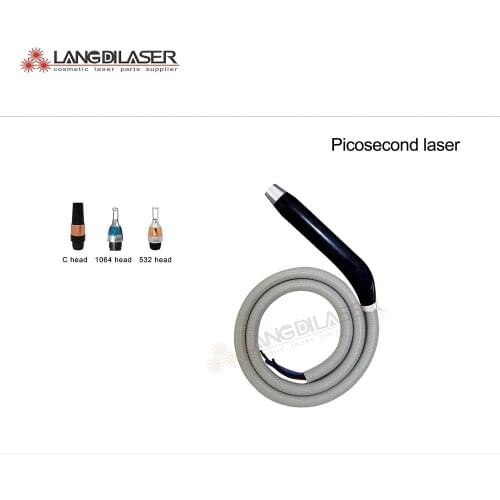 Picosecond laser handpiece , picosecond laser handles , include : C head+1064nm head+532nm head