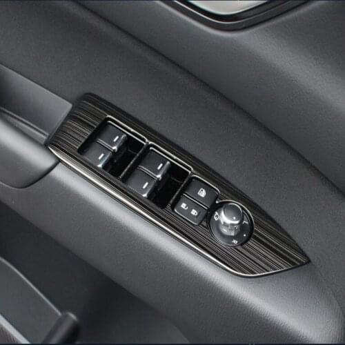 Right Hand Driver For Mazda CX-5 CX5 KF 2017 2018 2019 2020 Interior Window Switch Button Swithch Panel Cover Trim Accessories