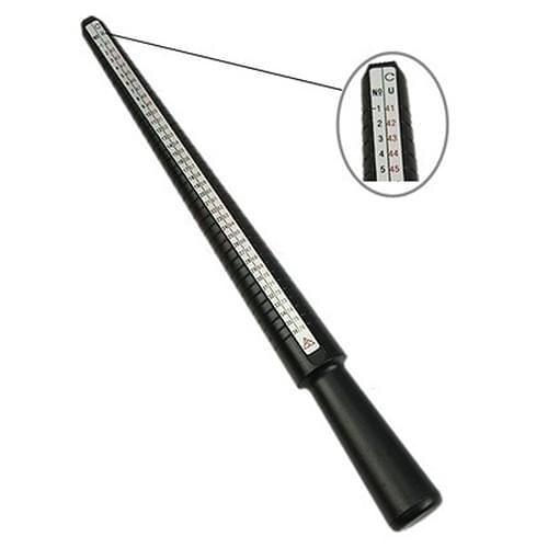 Durable Ring Sizer Mandrel Stick Finger Gauge Ring Measuring Sizes Jewelry Tool Ring Measuring Sizes Jewelry Tool Ring Measuring