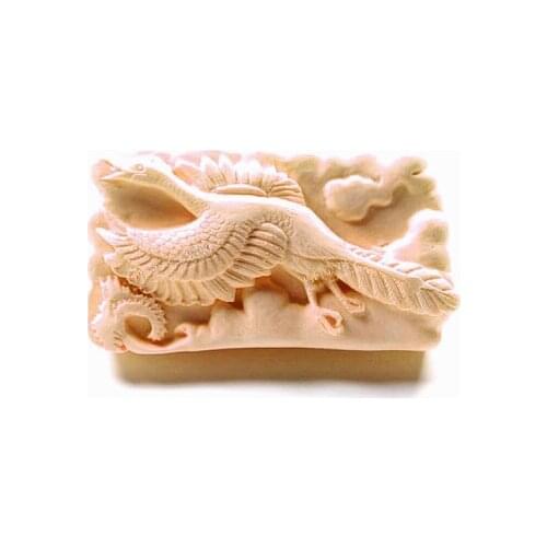 PRZY Flying Dinosaur Silicone Molds DIY Silicone 2D Dragon Soap Mold Candle Molds Mold Soap Making Moulds Handmade Craft Art 001