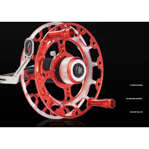 Fish Line Wheel Fly Fishing Reel Aluminum Alloy 3BB Saltwater And Freshwater Fly Wheel Hand Reel Line Coil Carrete De Pesca