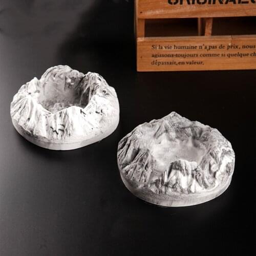 Ashtray Silicone Mold Epoxy Resin Mould Iceberg Shape Cement Concrete Mold Handmade DIY Crystal Epoxy Crafts Home Decoration