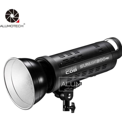 Fresnel 200W LED Light Sun Lighting Day Light Fill Flash For Photogarphy Studio Camera Video Equipment