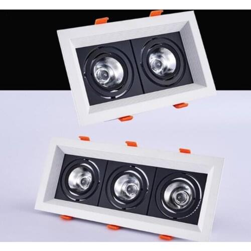 1Pcs square 20W 30w AC85V-265V LED dimmable Ceiling Downlight Recessed LED lamp Spot light LED For Home Lighting 110V 220V