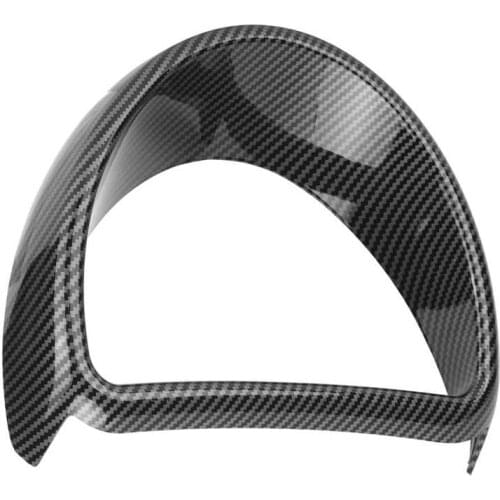 Car gauge protector automobiles Carbon Fiber Style Dashboard Cover Trims Replacement for Smart Fortwo/Forfour 453 2015-2021