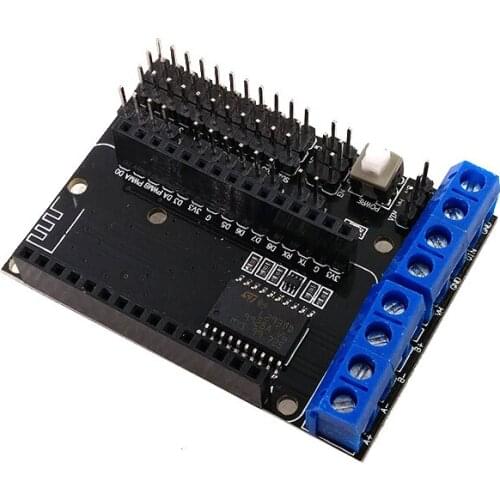 1pcs NodeMCU Motor Shield Plate L293D for ESP-12E ESP8266 ESP 12E DIY Kit RC Toy RC Smart Wifi Remote Control Car