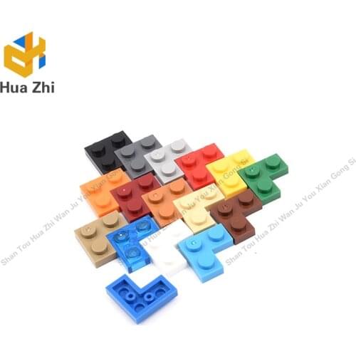10PCS 2420 Plate 2 x 2 CornerBuilding Blocks Parts MOC DIY Education Build Toys Brick