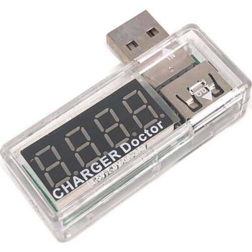 New Digital USB Charger Doctor Voltmeter Tester Mobile Charger Doctor Voltage Current Ammeter Power Detecto