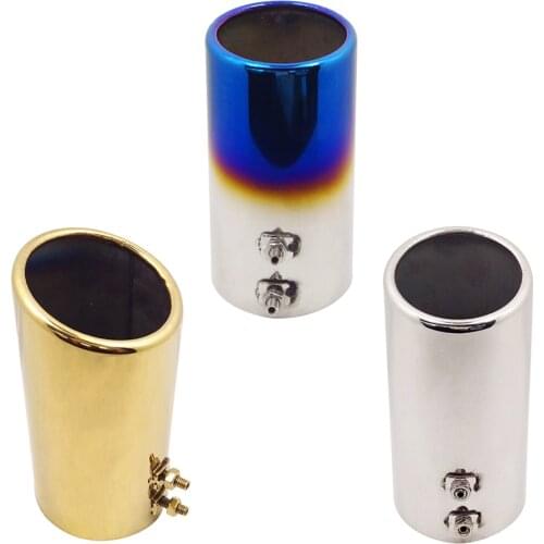 Diameter 76 mm Car Mufflers Accessories For Range Rover BMW Peugeot 307 Mitsubishi Lancer Jeep Volkswagen Nissan Tiida Renault