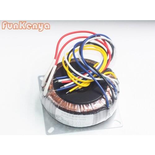 AC Dual 28V Dual 12V Pure Copper Fever Toroidal Transformer 200W Ring Cow Amplifier AC Adapter 110V 220V Optional