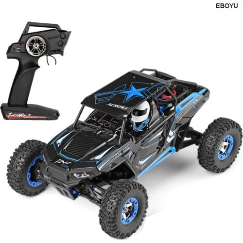 WLToys 12428B 2.4Ghz 50KM/H Off-Road Vehicle Toy Radio Controlled Polaris Car 1/12 Proportion RC Truck 4WD High Speed Race Car