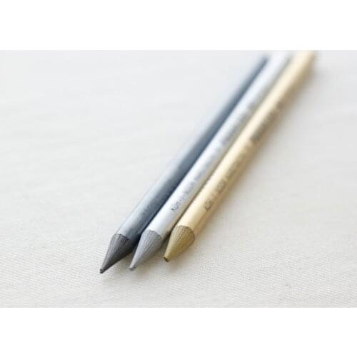 KOH-I-NOOR Color Pencils Color Lead Gold Silver Metal Color Sketch Drawing Pencil Lead Single 8750