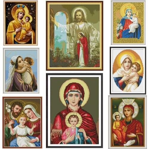Joy Sunday Fairy Printed Cross Stitch Figuer Cross Stitch Kits Embroidery Needlework Sets Cross-Stitch Embroidery Needlework Kit