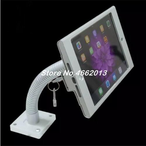 Tablet stand holder on the wall/desktop, security tablet aluminum housing, with anti-theft mount enclosure for iPad mini1/2/3/4