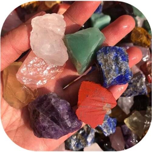 Rough Healing Crystals Natural Mixed Quartz 7 Chakra Raw Stone Crystal Set for Sale