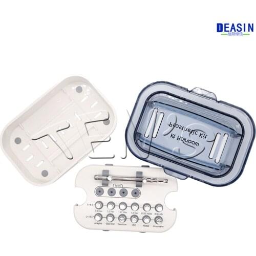 Dental Implant Screwdriver Universal Restoration Tools Kit Repair Torque Wrench 12 Pcs Mini Screw Drivers