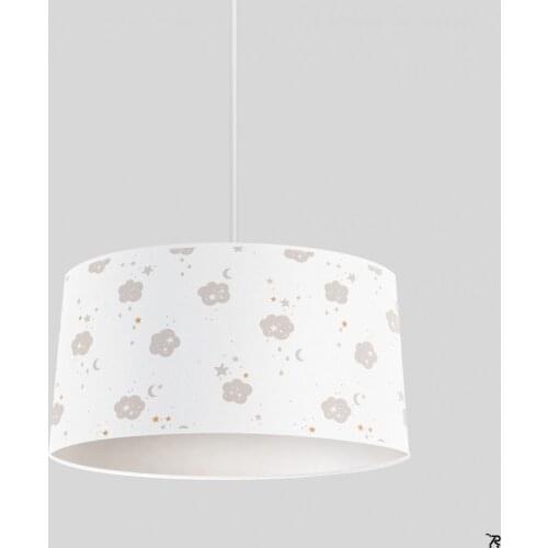 Starry Sky Boy Printing Patterned Kids Baby Room Bedroom Light Pendant Lamp Chandelier