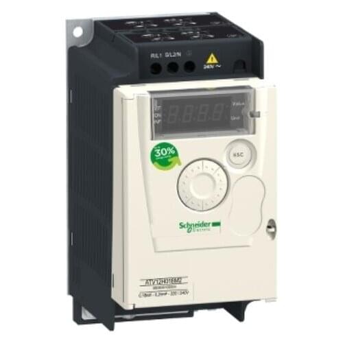 Frequency converter ATV12H018M2 variable speed drive ATV12 - 0.18kW - 0.25hp - 200..240V - 1ph